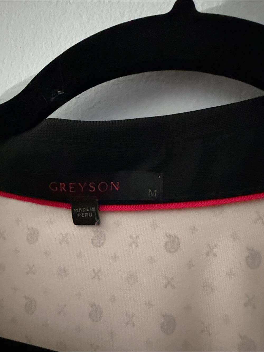 Greyson Patterned Polo - Picture 3 of 4